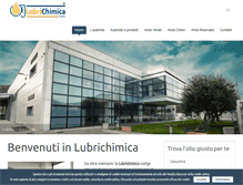 Tablet Screenshot of lubrichimica.com